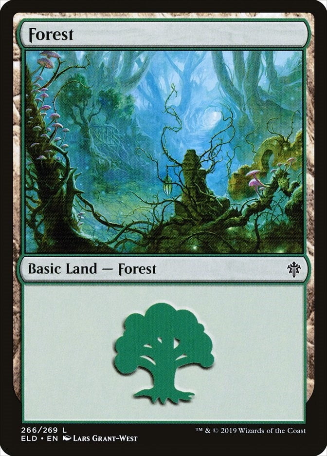 Image for Forest (266) (266) (Throne of Eldraine) - Magic: The Gathering