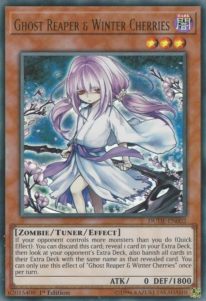 Image for Ghost Reaper & Winter Cherries (DUDE-EN002) (DUDE) - YuGiOh