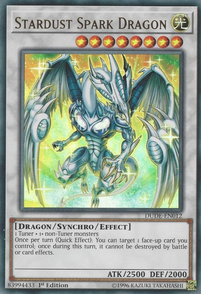 Image for Stardust Spark Dragon (DUDE-EN012) (DUDE) - YuGiOh