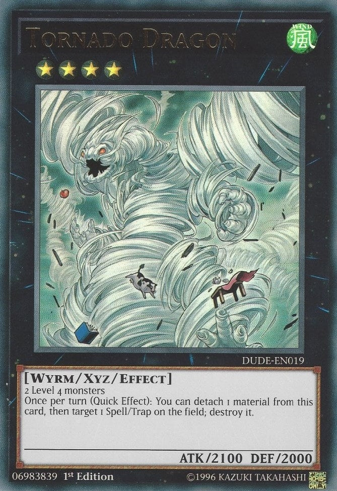 Image for Tornado Dragon (DUDE-EN019) (DUDE) - YuGiOh