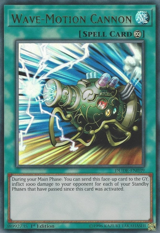 Image for Wave-Motion Cannon (DUDE-EN039) (DUDE) - YuGiOh