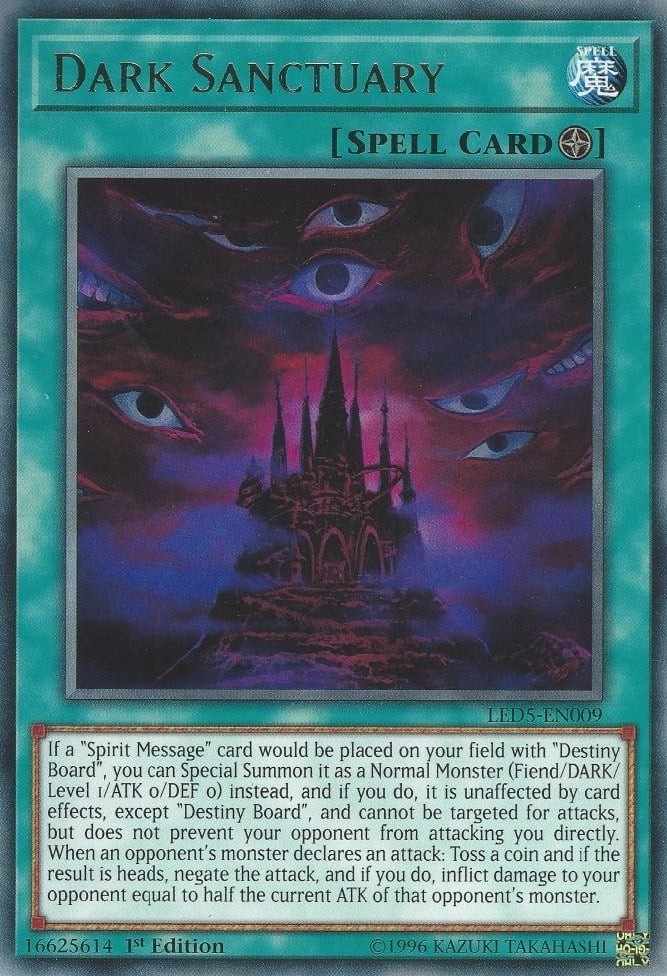 Image for Dark Sanctuary (LED5-EN009) (LED5) - YuGiOh