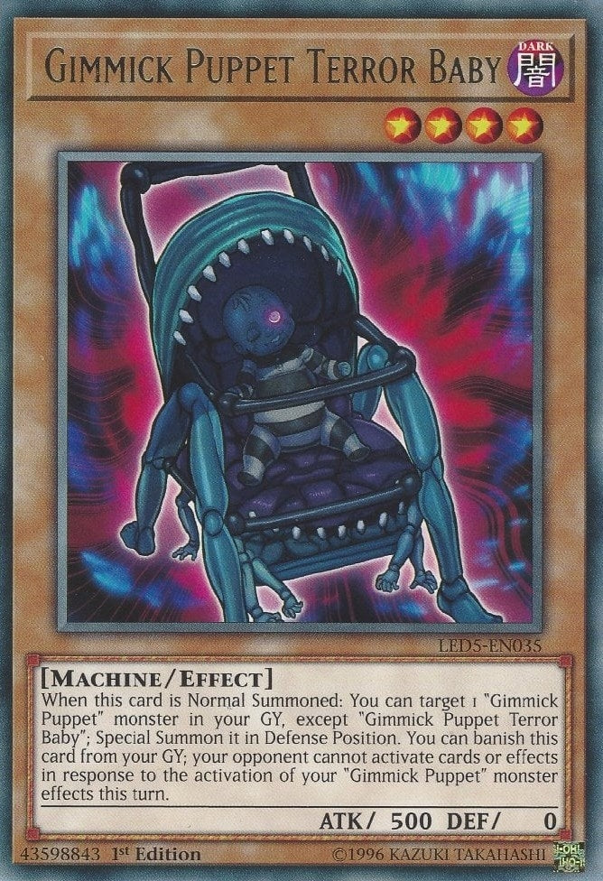 Image for Gimmick Puppet Terror Baby (LED5-EN035) (LED5) - YuGiOh