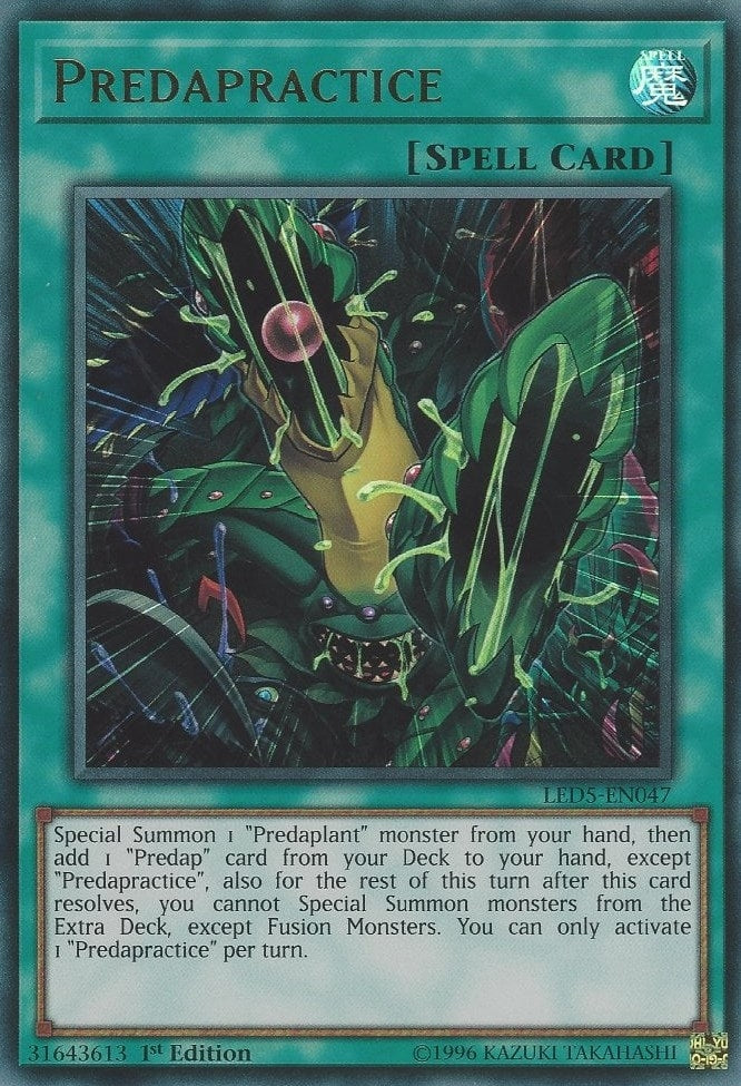 Image for Predapractice (LED5-EN047) (LED5) - YuGiOh
