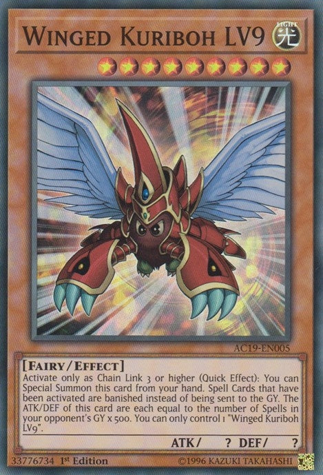 Image for Winged Kuriboh LV9 (AC19-EN005) (AC19) - YuGiOh