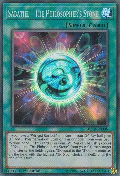 Image for Sabatiel - The Philosopher's Stone (AC19-EN006) (AC19) - YuGiOh