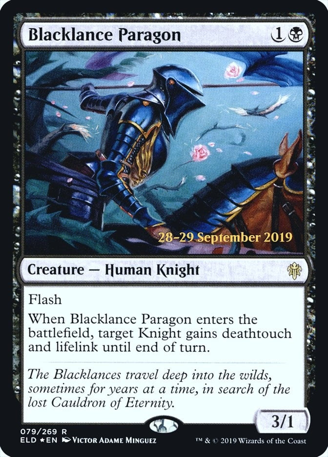 Image for Blacklance Paragon (79) (Prerelease Cards) - Magic: The Gathering