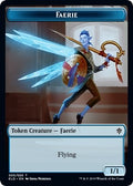 Image for Faerie // Food (018) Double-Sided Token (5 // 18) (Throne of Eldraine) - Magic: The Gathering
