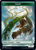 Image for Giant // Food (016) Double-Sided Token (10 // 16) (Throne of Eldraine) - Magic: The Gathering