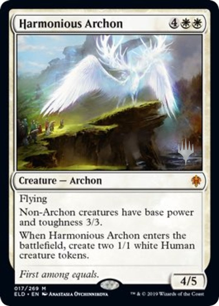 Image for Harmonious Archon (17) (Throne of Eldraine) - Magic: The Gathering