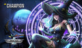 Image for Argent Saga TCG Rubber Event Playmat - Hoenna, The Dark Champion (October 2019) - Playmats