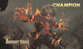 Image for Argent Saga TCG Rubber Event Playmat - Release Events Champion Gen Con 2019 and Local Game Stores - Playmats