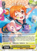 Image for "For the Smiles!" Hagumi Kitazawa (BD/W63-E004 R) (BanG Dream! Girls Band Party! Vol.2) - Weiss Schwarz