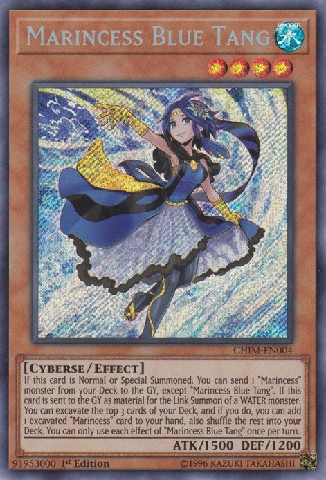Image for Marincess Blue Tang (CHIM-EN004) (CHIM) - YuGiOh