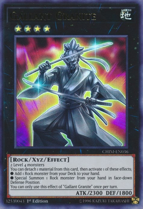Image for Gallant Granite (CHIM-EN036) (CHIM) - YuGiOh
