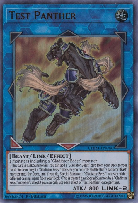 Image for Test Panther (CHIM-EN046) (CHIM) - YuGiOh
