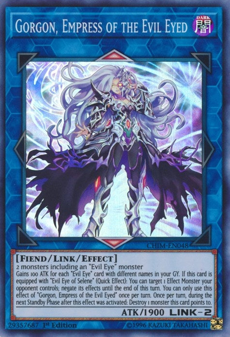 Image for Gorgon, Empress of the Evil Eyed (CHIM-EN048) (CHIM) - YuGiOh