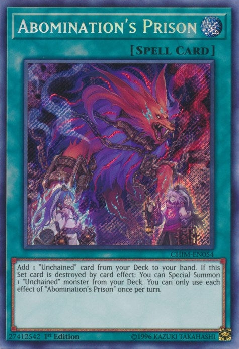 Image for Abomination's Prison (CHIM-EN054) (CHIM) - YuGiOh