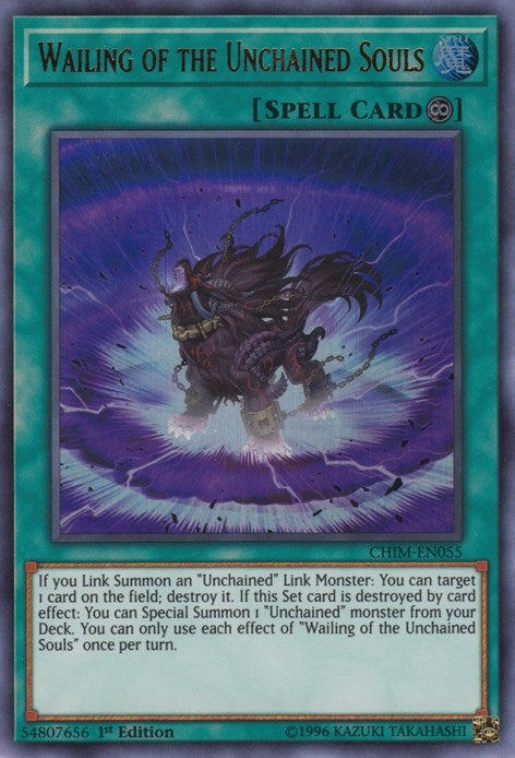 Image for Wailing of the Unchained Souls (CHIM-EN055) (CHIM) - YuGiOh