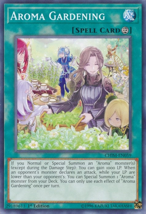 Image for Aroma Gardening (CHIM-EN059) (CHIM) - YuGiOh
