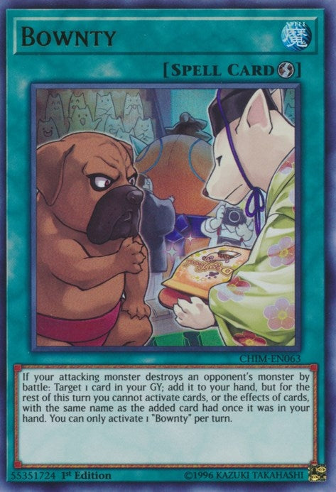 Image for Bownty (CHIM-EN063) (CHIM) - YuGiOh