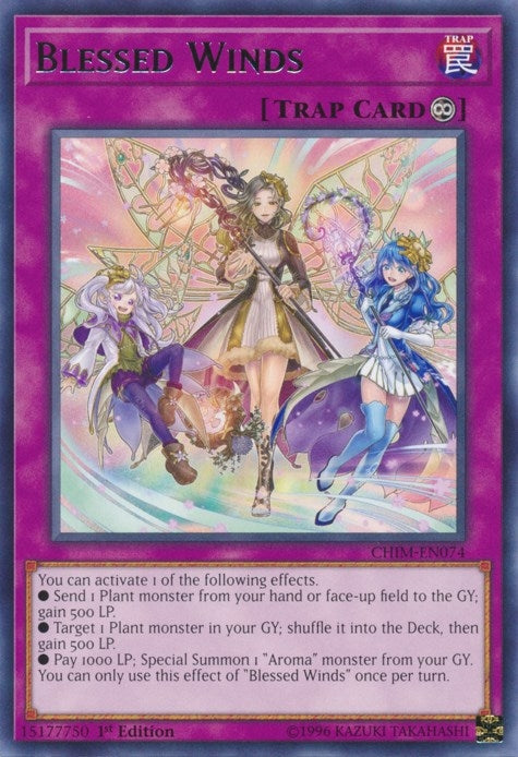 Image for Blessed Winds (CHIM-EN074) (CHIM) - YuGiOh