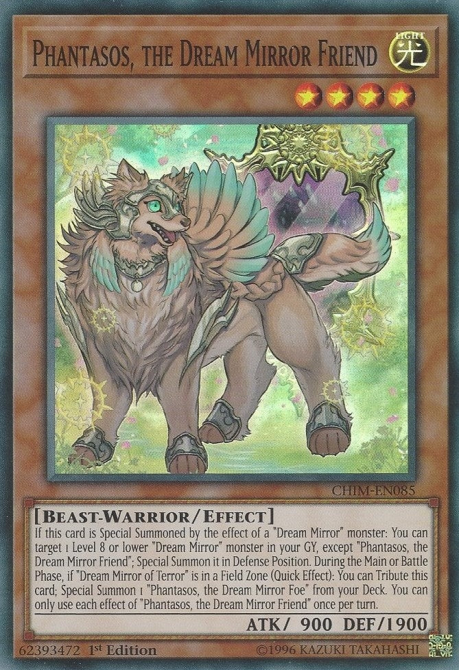 Image for Phantasos, the Dream Mirror Friend (CHIM-EN085) (CHIM) - YuGiOh