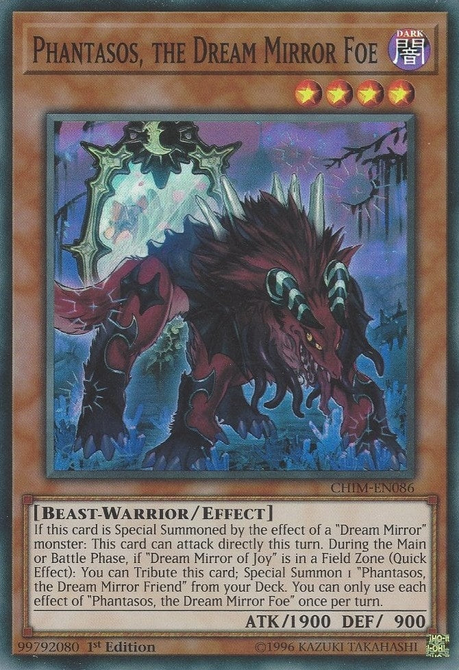 Image for Phantasos, the Dream Mirror Foe (CHIM-EN086) (CHIM) - YuGiOh
