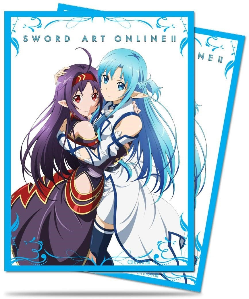 Image for Sword Art Online II Yuuki & Asuna Standard Deck Protector Sleeve (65-Pack) - Card Sleeves