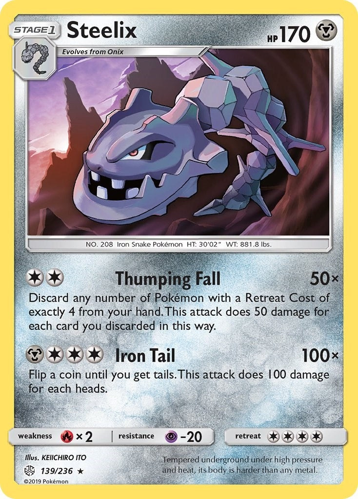 Image for Steelix (139/236) (SM12) - Pokemon