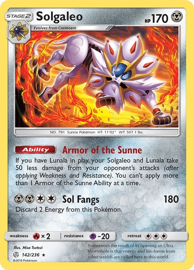Image for Solgaleo (142/236) (SM12) - Pokemon