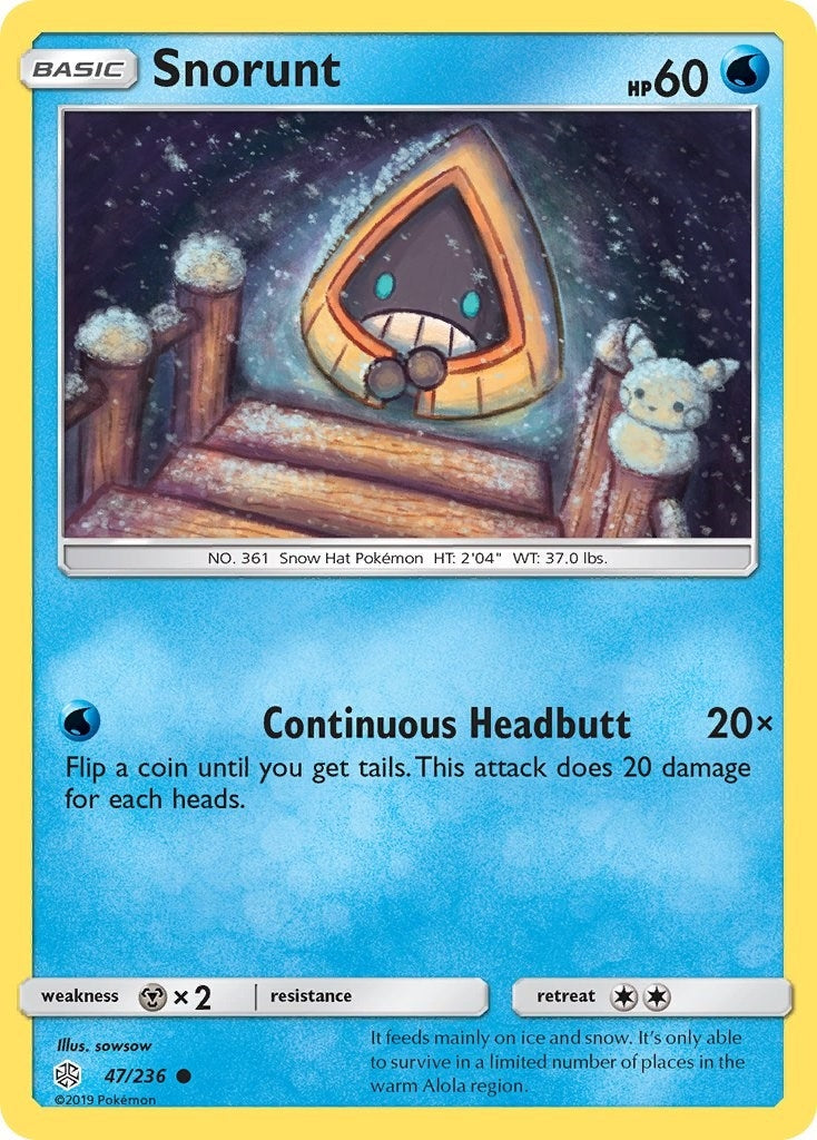Image for Snorunt (47/236) (SM12) - Pokemon