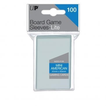 Image for Lite Mini American Board Game Sleeves - 41mm X 63mm (100-Pack) - Card Sleeves