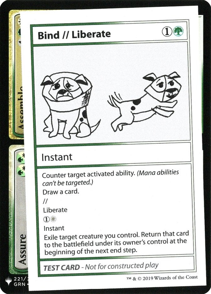 Image for Bind // Liberate (Mystery Booster: Convention Edition Exclusives) - Magic: The Gathering