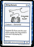 Image for Biting Remark (Mystery Booster: Convention Edition Exclusives) - Magic: The Gathering