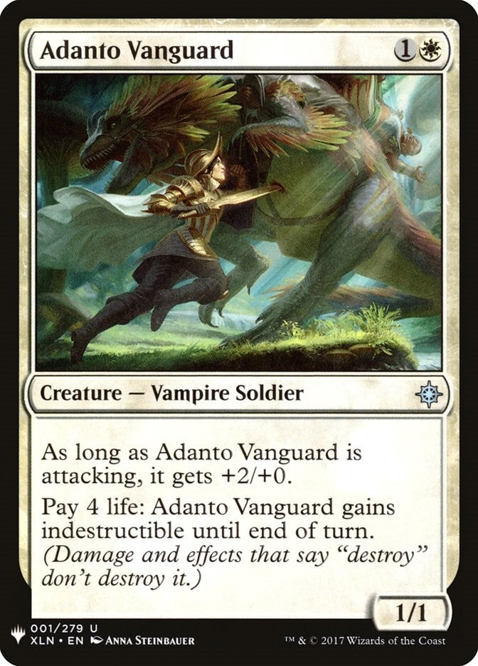 Image for Adanto Vanguard (1) (The List Reprints) - Magic: The Gathering