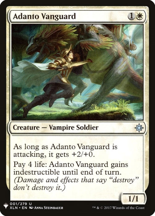 Image for Adanto Vanguard (1) (The List Reprints) - Magic: The Gathering