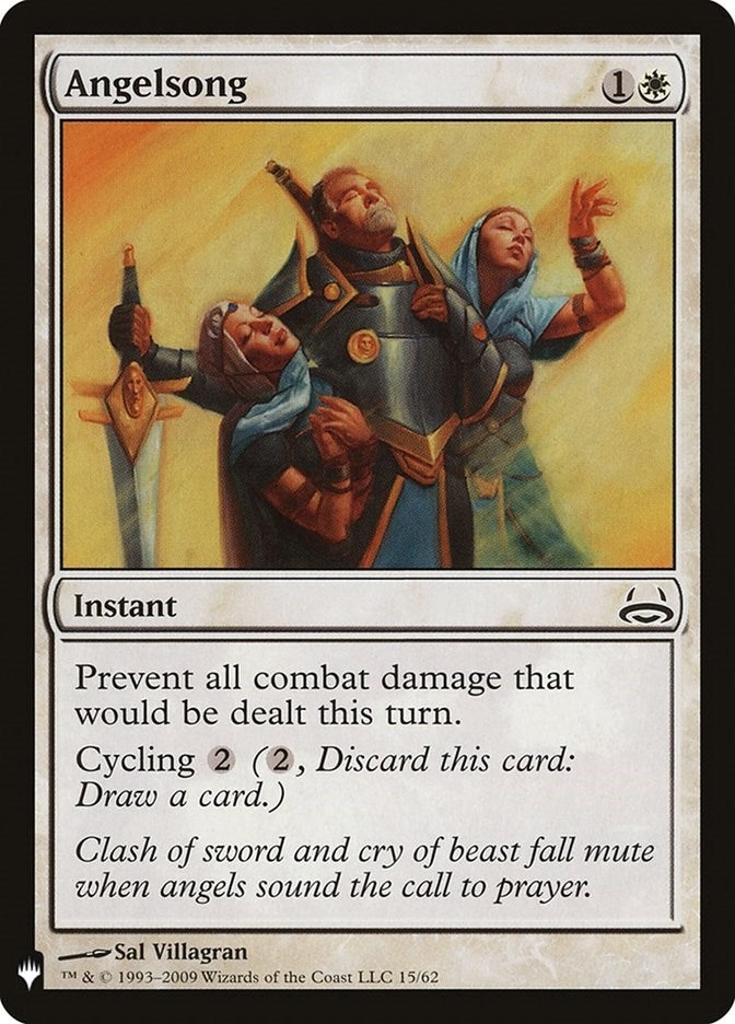 Image for Angelsong (15) (The List Reprints) - Magic: The Gathering