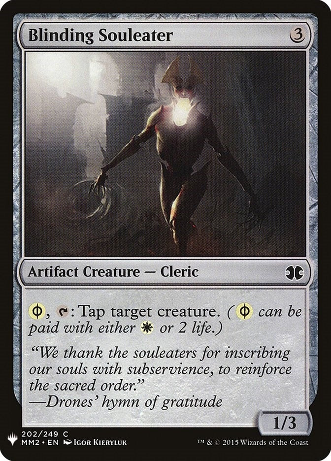 Image for Blinding Souleater (202) (The List Reprints) - Magic: The Gathering