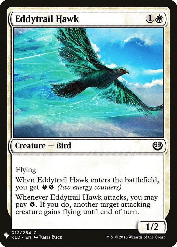 Image for Eddytrail Hawk (12) (The List Reprints) - Magic: The Gathering