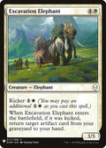 Image for Excavation Elephant (17) (The List Reprints) - Magic: The Gathering