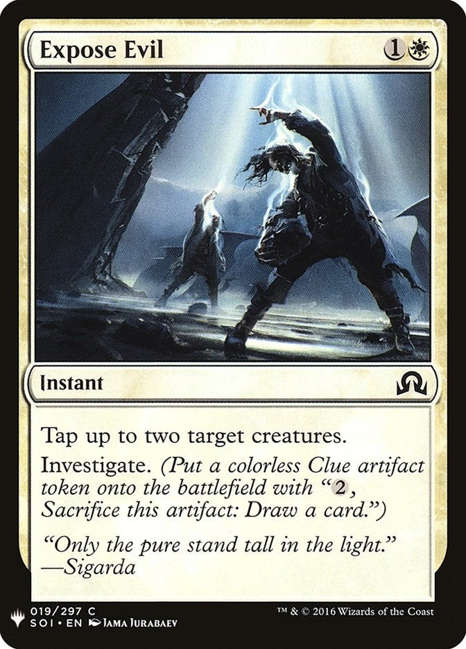 Image for Expose Evil (19) (The List Reprints) - Magic: The Gathering