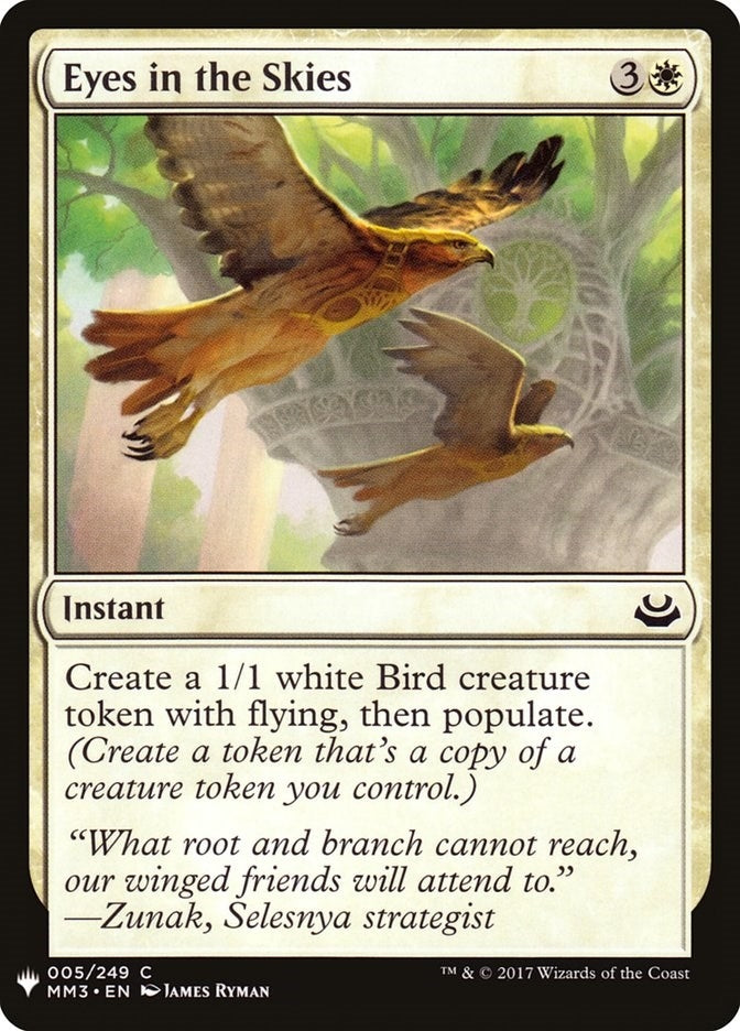 Image for Eyes in the Skies (5) (The List Reprints) - Magic: The Gathering