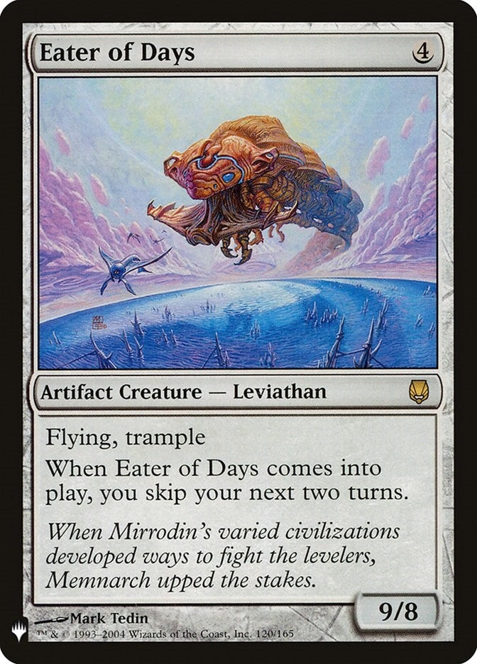 Image for Eater of Days (120/165) (The List Reprints) - Magic: The Gathering