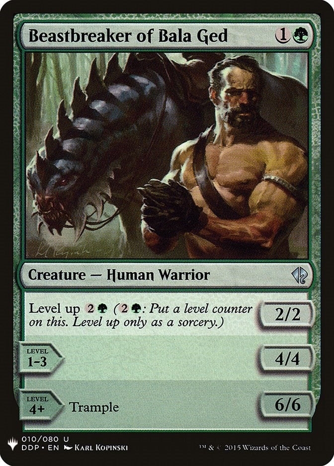 Image for Beastbreaker of Bala Ged (10) (The List Reprints) - Magic: The Gathering