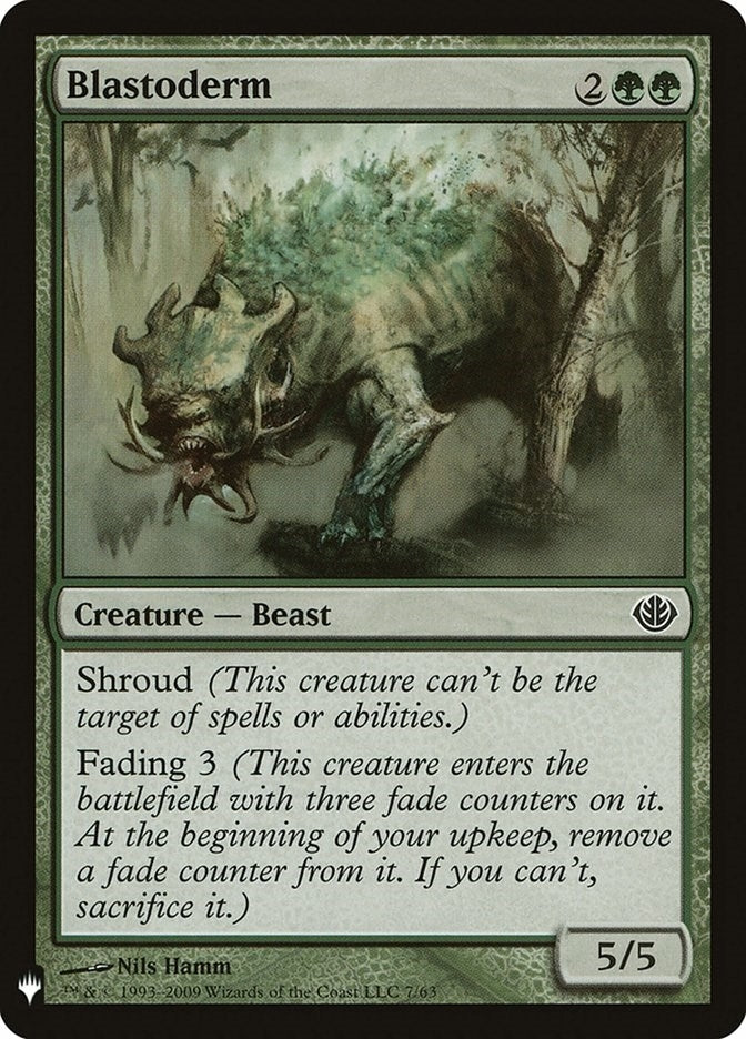 Image for Blastoderm (7) (The List Reprints) - Magic: The Gathering