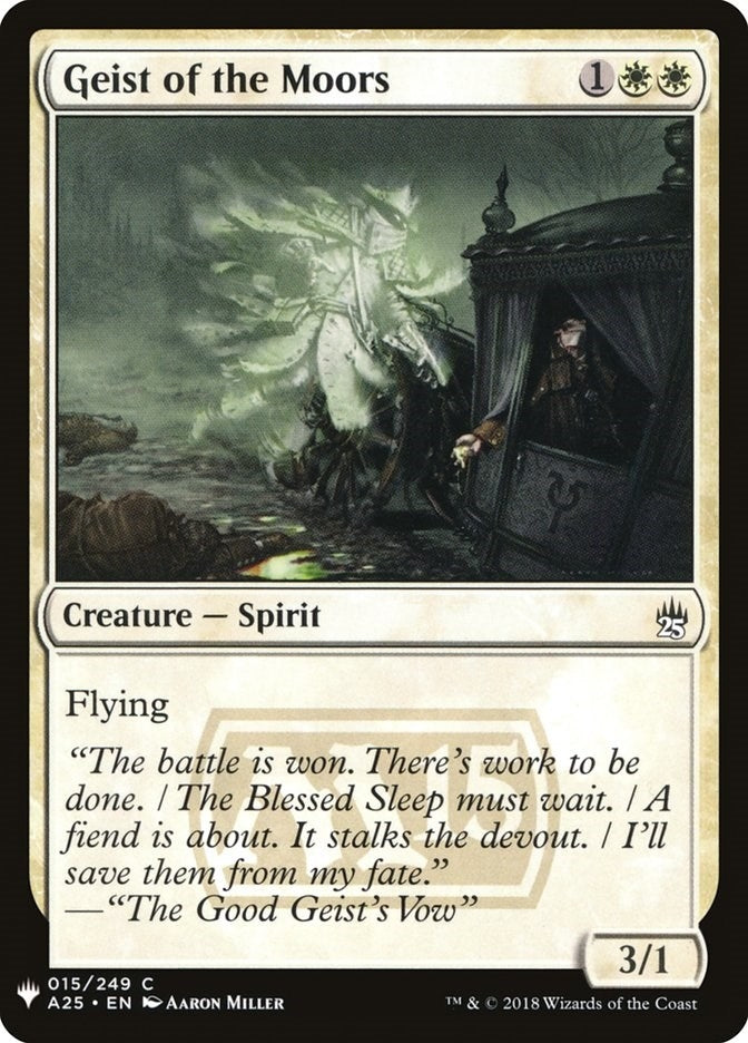 Image for Geist of the Moors (15) (The List Reprints) - Magic: The Gathering