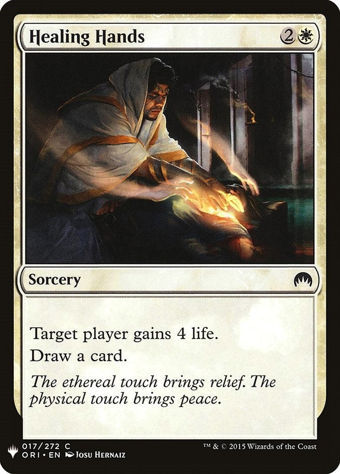 Image for Healing Hands (17) (The List Reprints) - Magic: The Gathering