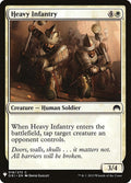 Image for Heavy Infantry (18) (The List Reprints) - Magic: The Gathering