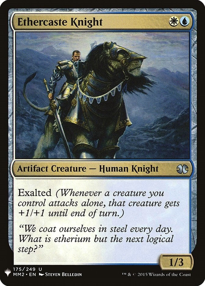 Image for Ethercaste Knight (175) (The List Reprints) - Magic: The Gathering